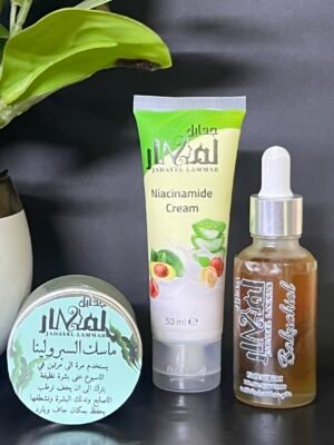 مرمم+سيروم باكوتشيول+ماسك سبرولينا