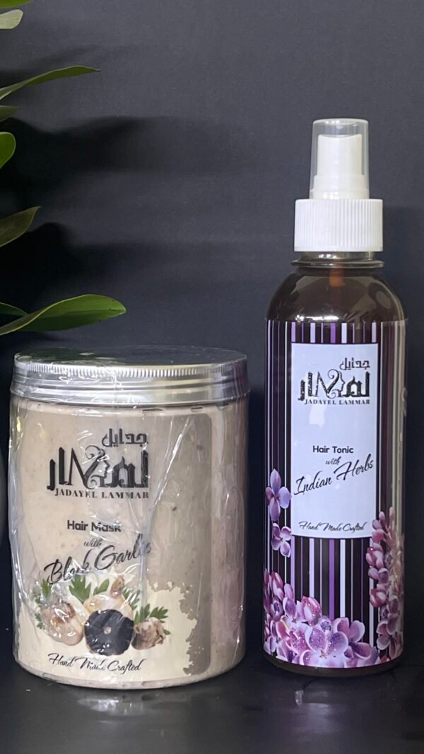 تونك سماد التنبيت+ماسك الثوم الاسود